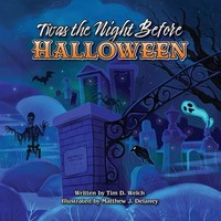 Twas The Night Before Halloween Buch, Halloween-Geschichte, Kinderbuch
