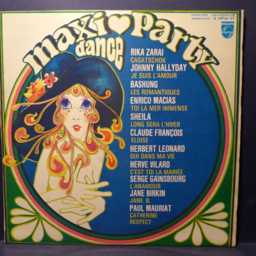 Compil Maxi dance party BASHUNG / HALLYDAY / CLAUDE FRANCOIS / GAINSBOURG BIRKIN - Photo 1/1