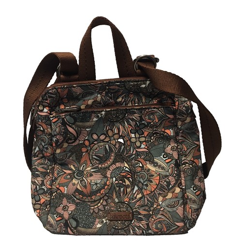 ROOTS CANADA CHELSEA DARK GRAY LEATHER MINI RUCKSAK BACKPACK BAG