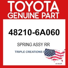 Toyota Genuine 482106A060 Spring Assy Rear RH 48210-6A060 OEM