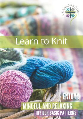 Stricken lernen Heft Basic Pattern Guide Book UKHKA