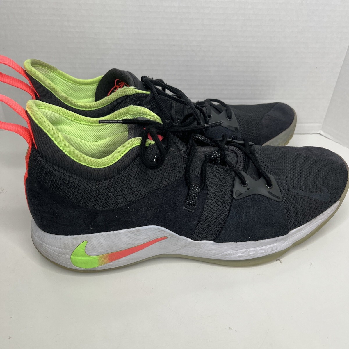 Nike Paul George Shoes PG 2 Anthracite Hot Punch Black  display picture 1