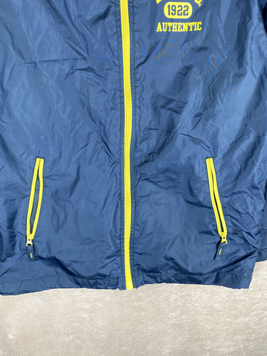 Vintage Dickies Windbreaker Jackets Size XL Boys Green Blue Logo Long Sleeve - Picture 5 of 12