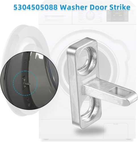 5304505088 Pestillo de puerta de lavadora para golpe de puerta de lavadora Electrolux Frigidaire, paquete de 1 - Imagen 3 de 7