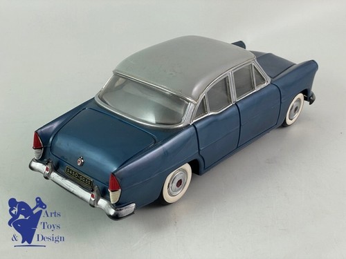 ALTES SPIELZEUG GEGE REF 30312 SIMCA VERSAILLES MECHANISCH BLAU GRAU UM 1950 25 CM - Bild 6 von 13