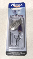 Blue Fox Super Vibrax Spinner Siwash 3/8oz #4 METALLIC PURPLE SILVER BLADE NEW