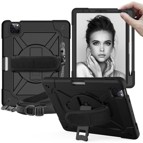 Funda protectora con soporte giratorio de alta resistencia mini aire para iPad 5º 6º 7º 8º 9º generación - Imagen 19 de 39