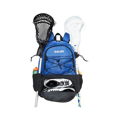 EALER ELB100 Lacrosse Bag, Turf Lacrosse Backpack Bag Blue | eBay
