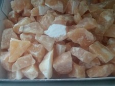  Orange  Calcite Natural Crystal Rough Gemstone Raw Stone 4OZ