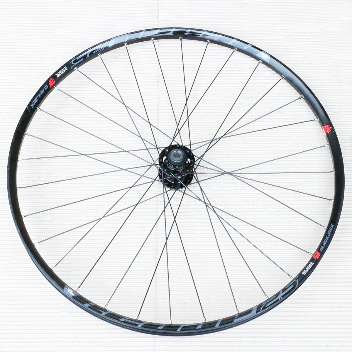 Vorderrad Nabe Vollachse Alu 36 Loch Disc 6 Loch Scheibenbremse - Kau