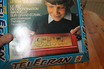 TÉLÉCRAN ANNÉES 80 Ceji avec cassette télécran fonctionnels EUR 40,00