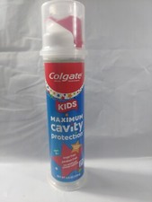 Colgate Kids Maximum Cavity Protection Toothpaste Pump - 4.4oz exp 9/24 