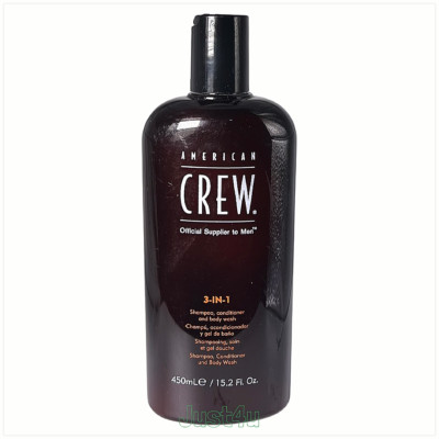 American Crew 3-in-1 Shampoo Conditioner and Body Wash 15.2 Oz