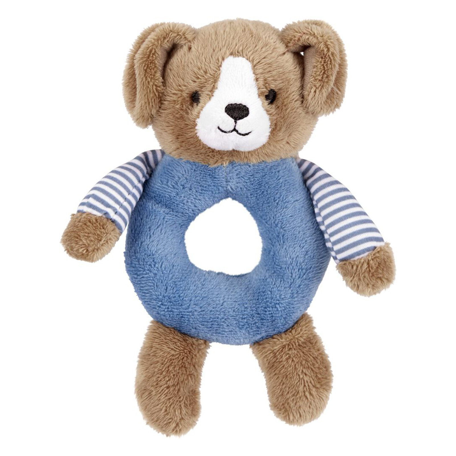 Carters Little Baby Basics Щенячье кольцо-погремушка Плюшевая НОВАЯ В НАЛИЧИИ