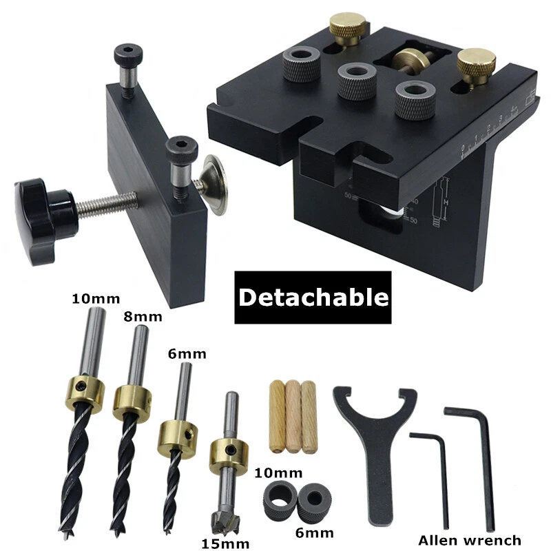 Milescraft Dowel Jig Kit 1/4 5/16 3/8 Complete Doweling Jig