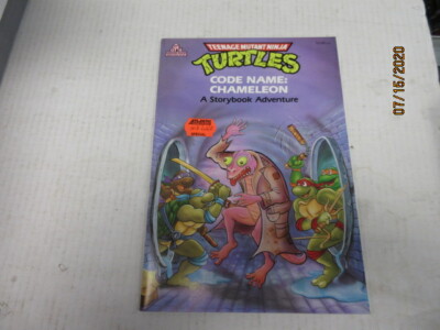  TEENAGE MUTANT NINJA TURTLES CODE NAME CHAMELEON STORYBOOK
