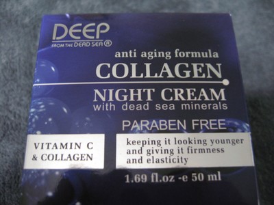 dead sea collagen night cream