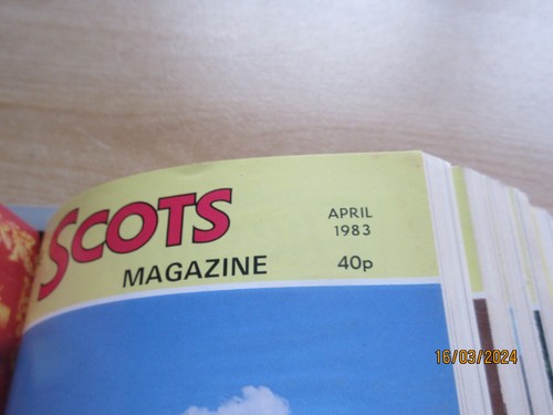 Sammelmappe the Scots Magazine 12 Exemplare 1983 Speiccherfund Wohnungsauflösung - Bild 3 von 14