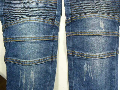 *XR XRAY JEANS BOYS SIZE 10 (28x26) MOTO STRETCH JEANS-DISTRESSED-RIBBED-ECU - Picture 6 of 12