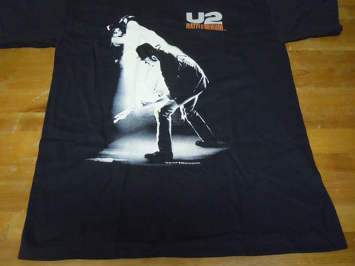 Vintage U2 Rattle and Hum T-Shirt Size Large [ Not Us 1998 ] [ New