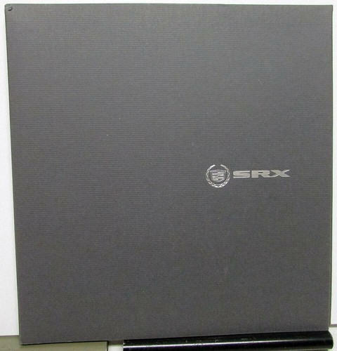 2004 Cadillac SRX New Model Introduction Press Kit Media Release
