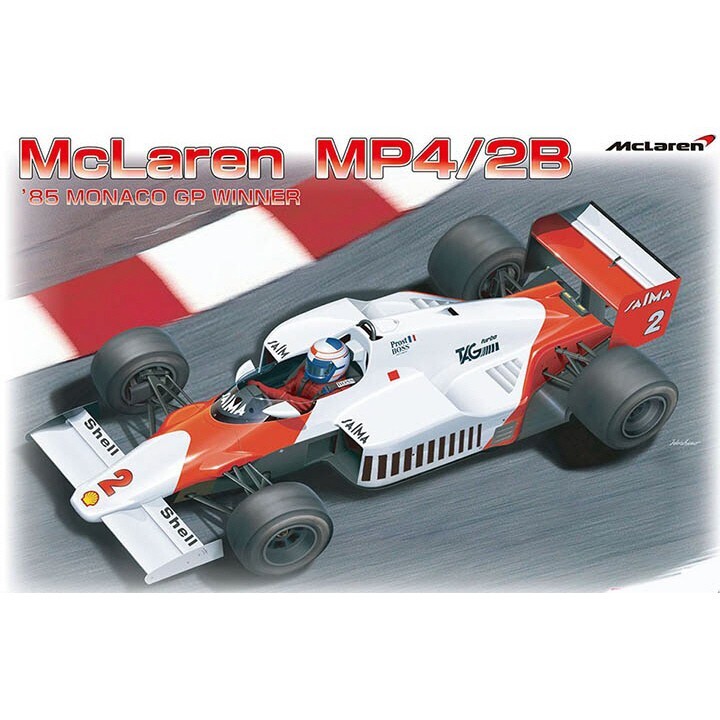 Beemax 1/20 マクラーレンMP4/2B Beemax #BX20001 1/20 McLaren MP4/2B '85 MONACO GP WINNER | eBay