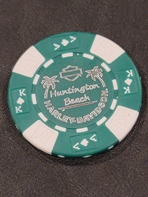 HUNTINGTON BEACH HD ~ CALIFORNIA (Green AKQJ) Harley Poker