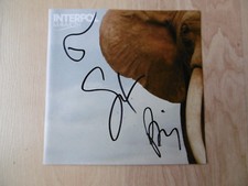 Interpol Autogramm signed CD-Cover "Mammoth"