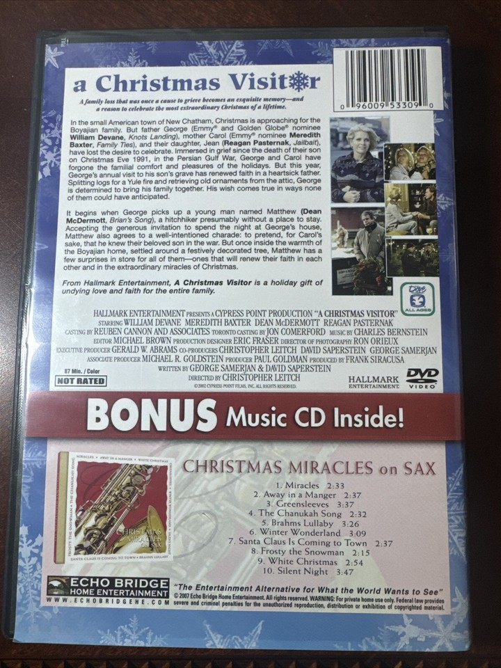 A christmas visitor dvd