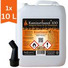 10 L Bioethanol 100% Ethanol 10 Liter Bio Alkohol 10 L Kanister Kamin Ausgießer