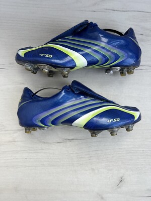 Adidas F50 Tunit Navy Blue Football Cleats Soccer Boots Rare US8 1