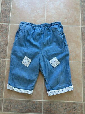 Take NINE Maternity wear capri denim cotton  Women's size: 10