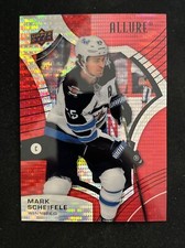 21-22 UD Allure Hockey Red Rainbow Parallel 61 Mark Scheifele