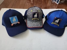 LOT OF 3 Ted Lasso AFC Richmond Soccer Club Snap Back Trucker Hat “Ted Lasso”