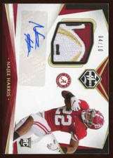 2021 Panini Limited Najee Harris Auto Championship Patch Alabama Steelers #10