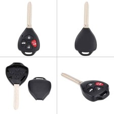 Coque de clé télécommande 4 boutons pour TOYOTA Corolla Camry Matrix Yaris RAV4