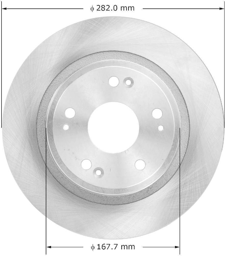 Disc Brake Rotor-EX Bendix PRT5773 for sale online | eBay