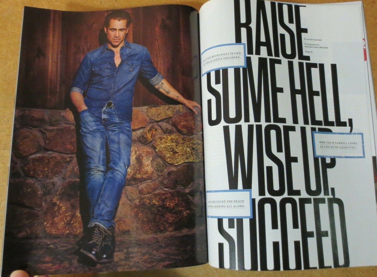 Men's Health Magazine Colin Farrell Steve Cook Jessica Alba | eBay