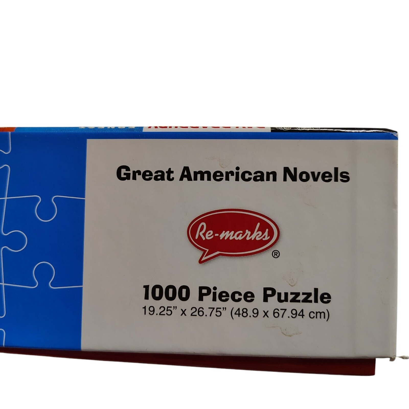 Re-Marks Jigsaw Puzzles Great American Novel 1000-piece