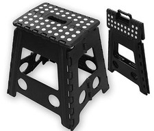 FOLDING HANDY STEP STOOL KITCHEN BATHROOM STORAGE COLLAPSIBLE MULTIPURPOSE NEW