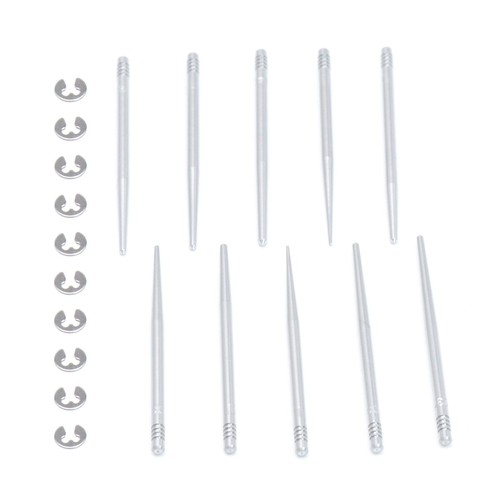 Carburetor D-Type Jet Needle 10Pcs Oil Needle Jets for Dellorto 2265 PHBL Carb - Picture 5 of 12