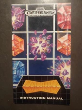 Vintage 1990 COLUMNS Sega GENESIS Game System Instruction Manual Booklet **ONLY*