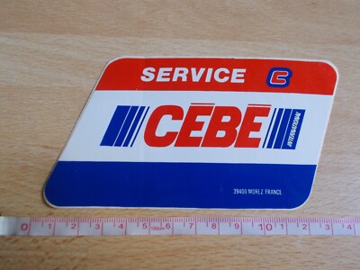 SERVICE CEBÉ INTERNATIONAL sticker