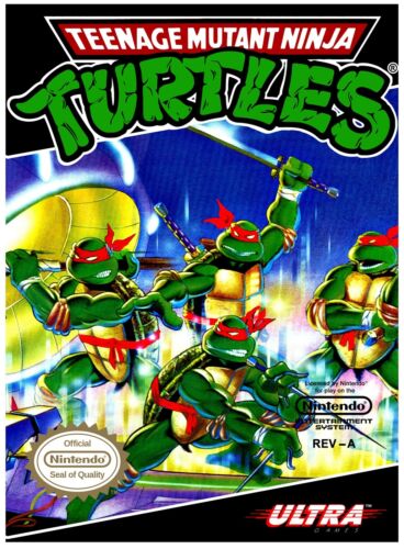 Teenage Mutant Hero Turtles (juego de Nintendo NES) - Imagen 1 de 1