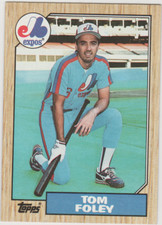 1987 TOPPS TOM FOLEY #78