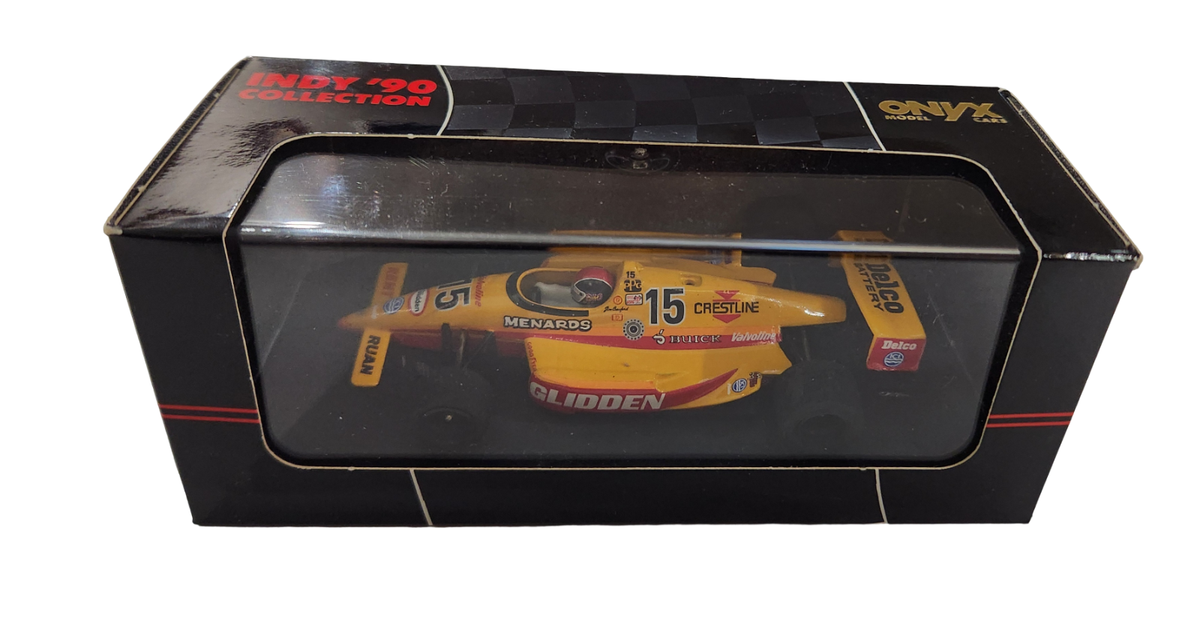 Onyx 062 Jim Crawford 1990 Glidden Menards Lola T90 1/43 Scale