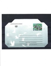 1992 Aerogramme - Vienna Office - Scott# UC5 - (box1)