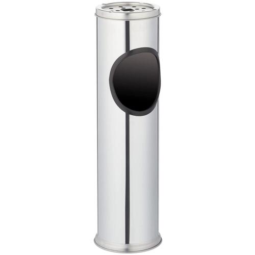 Free Standing Ashtray Cigarette Stand Stainless Steel Outdoor Dust Rubbish Bin - Photo 1/6