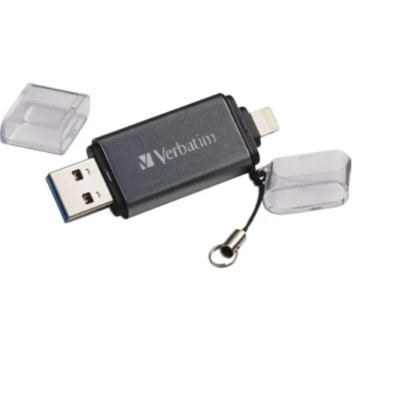 PE Verbatim  iStore 'n' Go USB 3.0 Flash Drive with Lightning  Connector (32 GB)