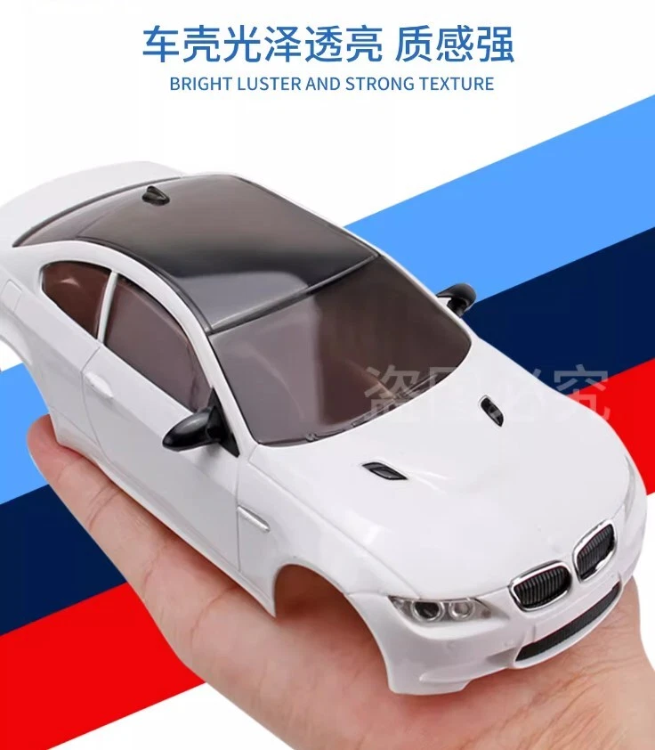 1/28 Car PVC Body Shell For BMW M3 Mosquito car RC drift car Mini K969 - Image 2 of 4